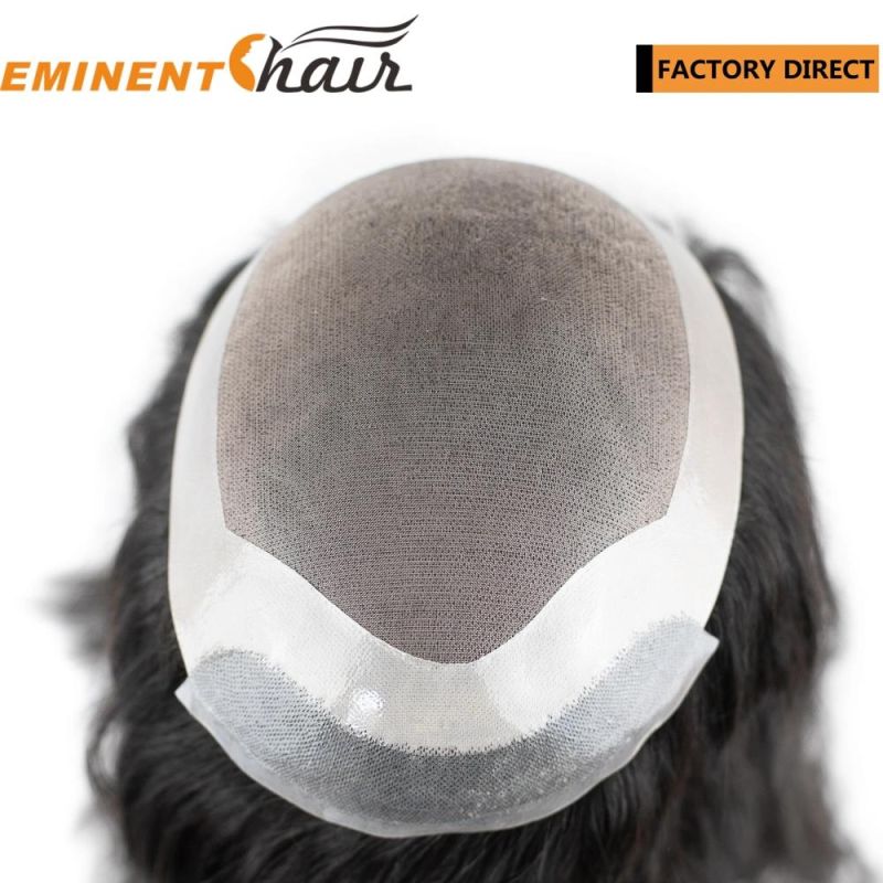 Custom Made Human Hair Mono Skin Front Women Toupee