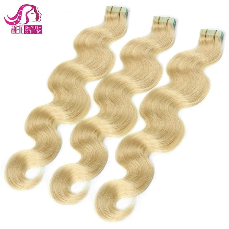 6 Straight 20PCS Invisable Tape Hair