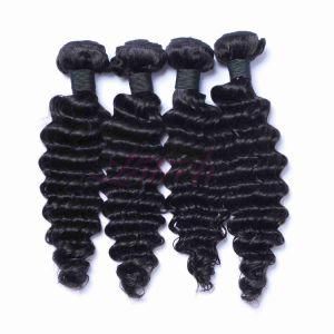 Indian Virgin Deep Wave Remy Hair in Natural Black