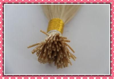 European Remy Blonde I Tip Human Hair Extensions