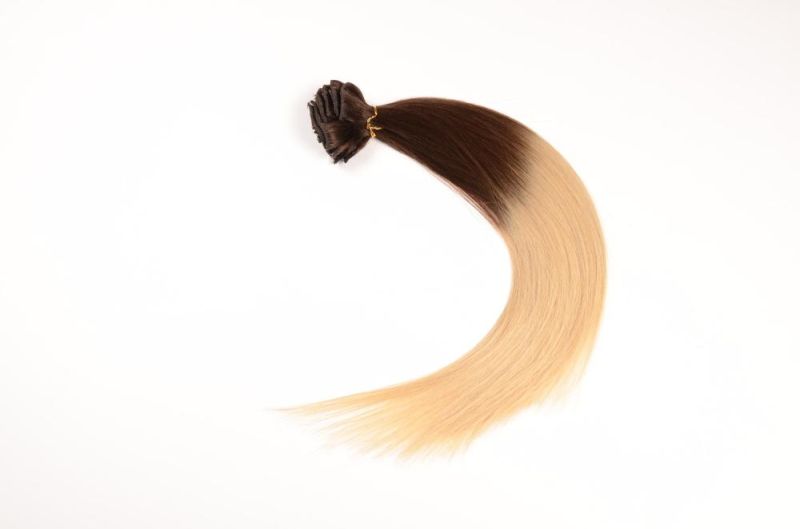 Snap Clip Hair Extension, Remy Human Hair Extensin