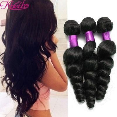 Kbeth Full Cuticle Brazilian Loose Wave Hair Weave, Human Hair Extension Remy Custom Accept Good Quality Hair Bundles
