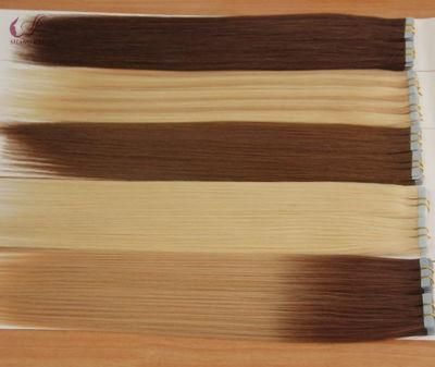 Skin Tape Hair Weft Brazilian Human Hair Tape Hair Weft