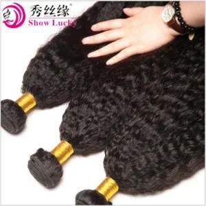 Top Quality Best Hair Vendors Double Drawn Hair Weft Real Virgin Mongolian Kinky Curly Straight Hair