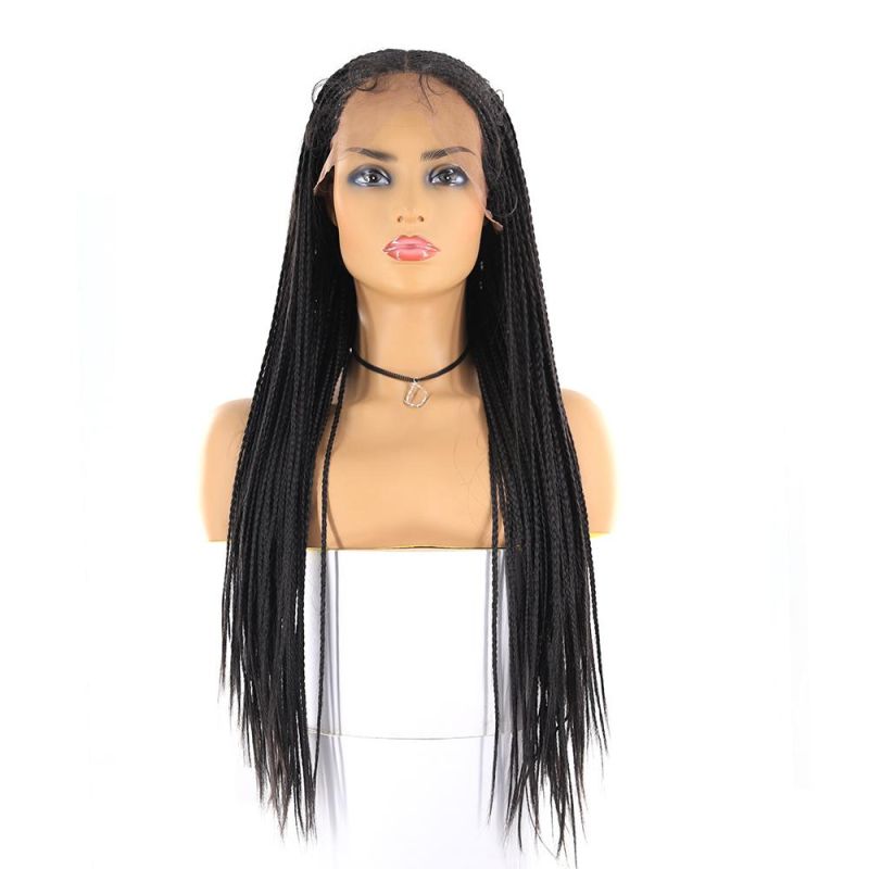 Excellent Prices Long Straight Synthetic Hair Lace Front Wig 150% Density Wigs for Wigs