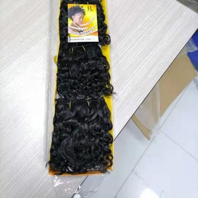 African Market Ladies Accessories Cheap Human Hair Blend Weavon