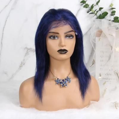 13X4 Straight Burgundy Bob Lace Front Wigs 99j Lace Front Human Hair Wigs Brazilian Pre Plucked 150% Density Jazz Star Non-Remy