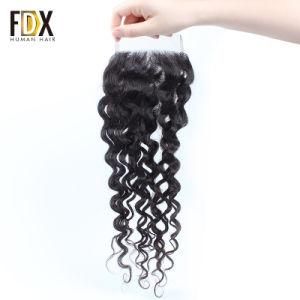 Cuticle Aligned Human Wholesale Virgin Natural Hair Closure