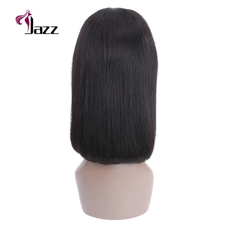 Brazilian Straight Wavy Curly Short Bob Wig Lace Front Human Hair Wig No Tangle, No Shed, Can Be Restyled 8-16inch for Women