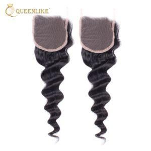 Brazilian Human Virgin Hair Vendor Mink Double Drawn Hair Closure