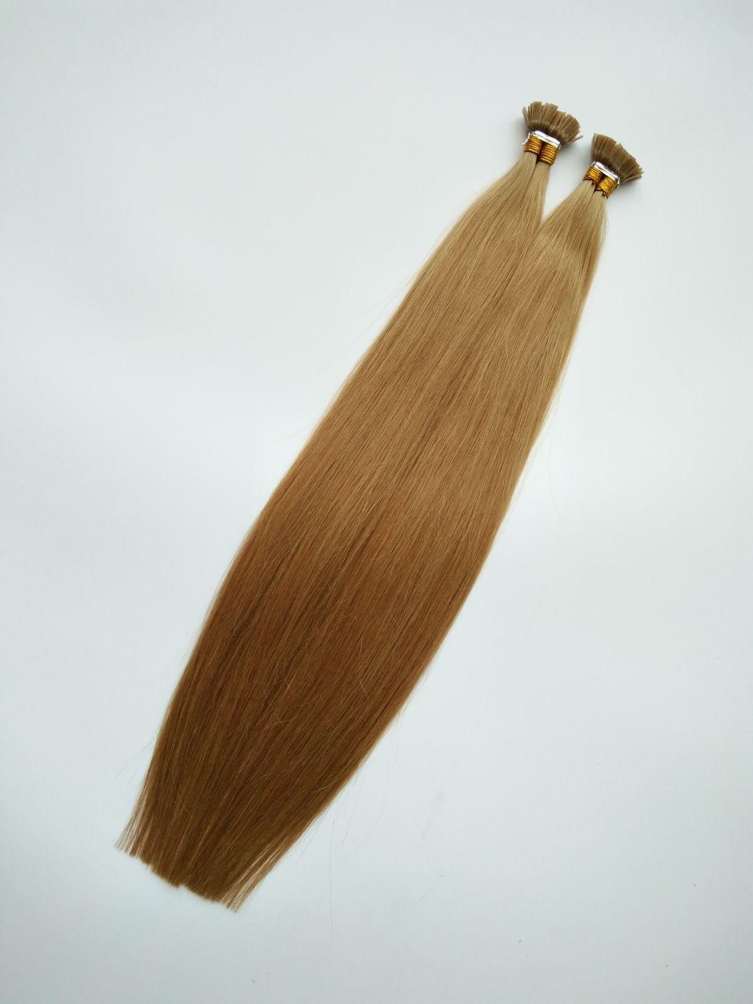 Top Quality Keratin Pre-Bonded Flat Tip Hair Extension Fusion Hair Weaving