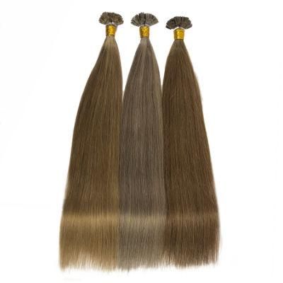 12A Raw Cuticle Aligned European Hair Double Drawn Ombre Flat Tip Human Hair Extensions