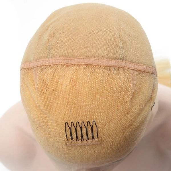 Blonde and Straight Women’ S Real Human Hair Full Lace Lw1-S Hairpiece