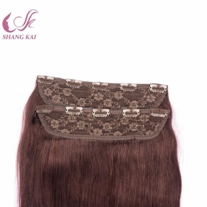 Premium Quality Remy Hair Extensions Wire Hair Lace with Clips