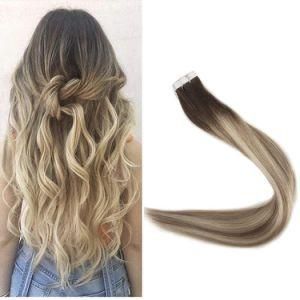 Top Quality Double Drawn Popular Virgin Tape Hair Extensions