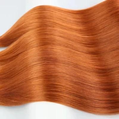Unprocessed Flat Tip Hair Extensions Light Luxury Remy Human Hair Extensions Made in China to Thin Hair Person