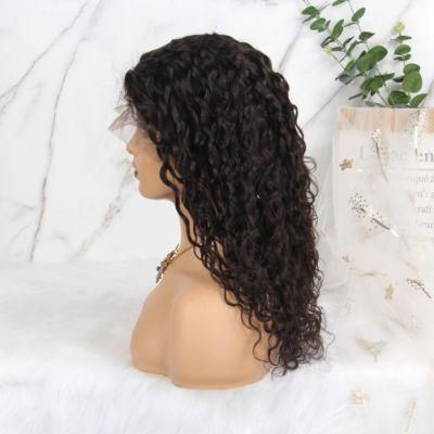 Water Wave Bob Wig 13X4 Lace Front Human Hair Wigs Preplucked Glueless Remy Bleached Pre Plucked Curly Hair Vsbob