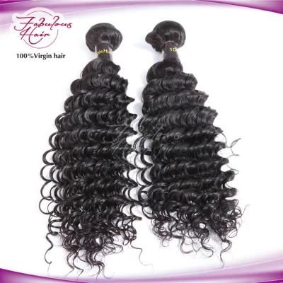 12A Deep Wave Unprocessd Virgin Brazilian Human Hair Bundles