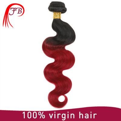 100% Malaysian Ombre Dark Root Wine Remy Human Hair Bundles