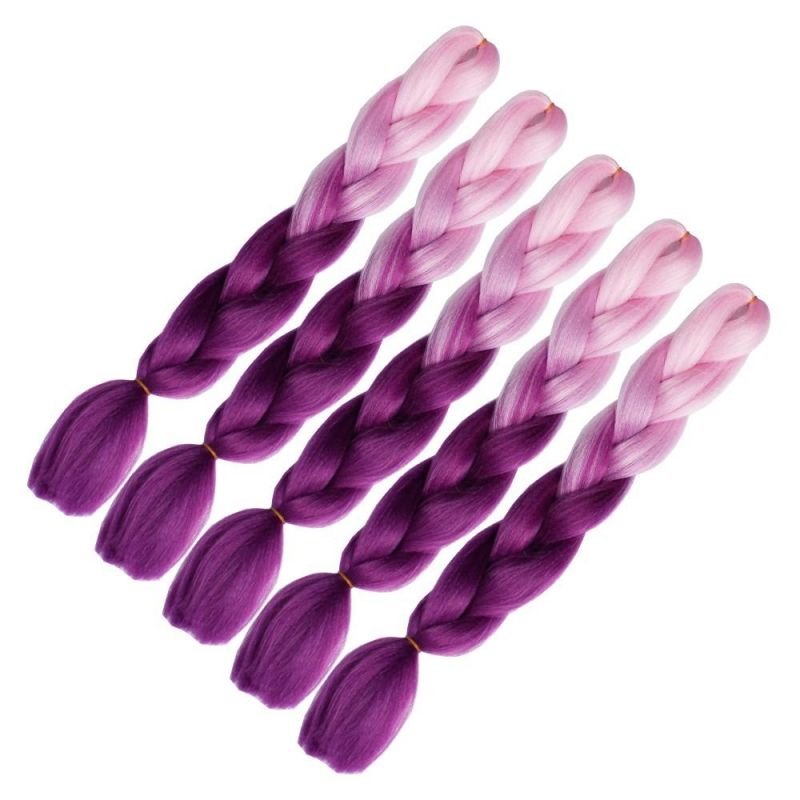 High Quality Factory Ombre Hair Extension Hair Crochet Braids
