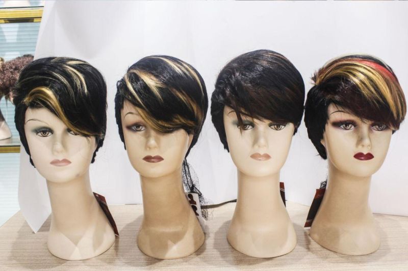 Drop Shipping Quality Synthetic Short Wigs for Black Women