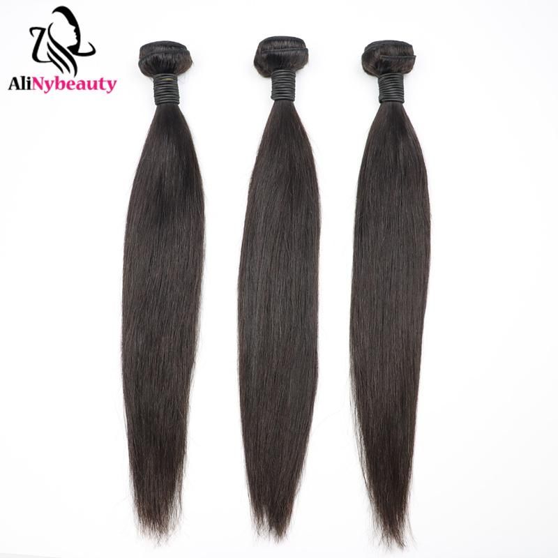 Raw Brazilian Virgin Unprocessed Hair, Cuticle Aligned Hair Virgin Human Extension, Indian Straight Hair Bundles