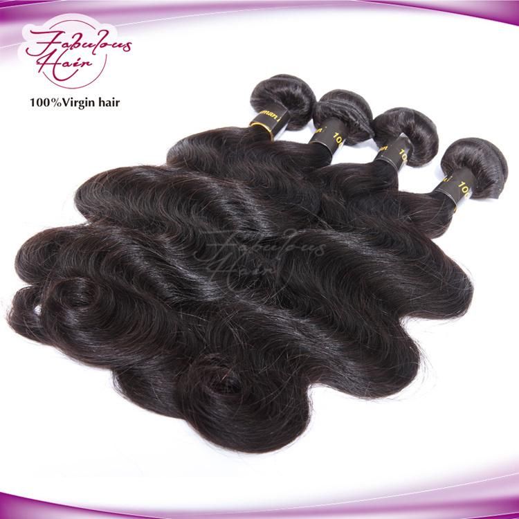 8A Cheap Body Wave Peruvian Human Hair Remy Virgin Hair