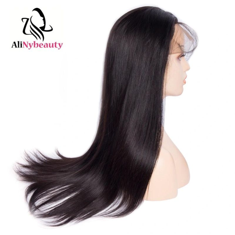 Wholesale Human Hair Wig Natural Straight Indian Full Lace Wig