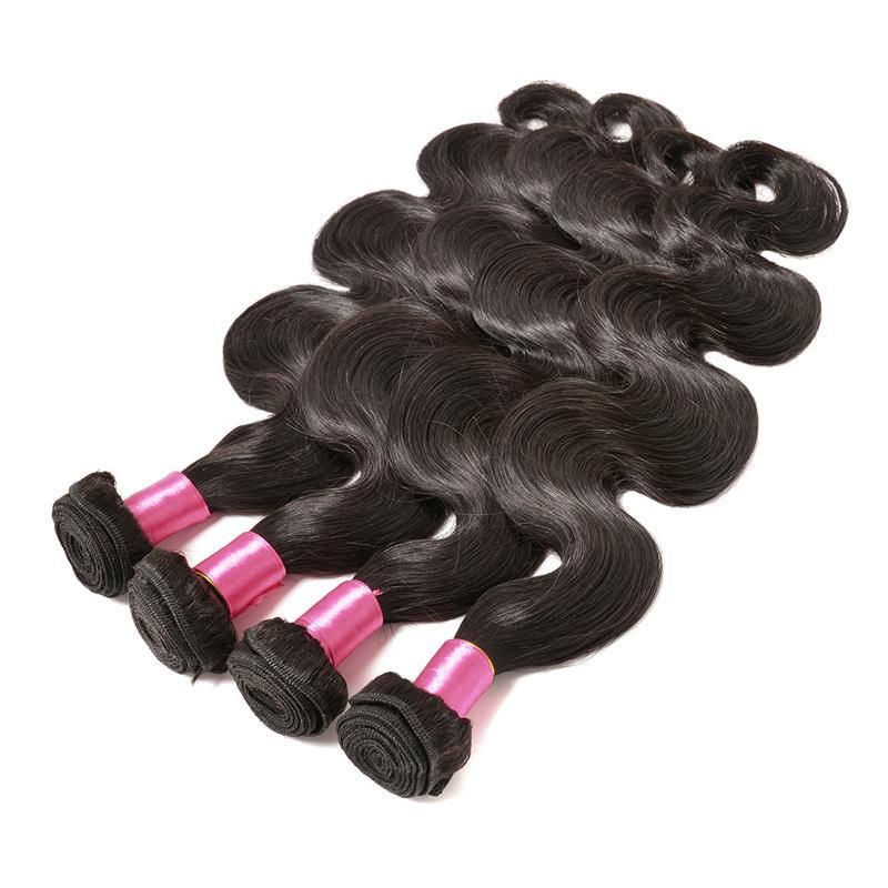 Wholesale Virgin Hair Vendors Body Wave Bundles Raw Indian Hair Lace Human Hair Extensions