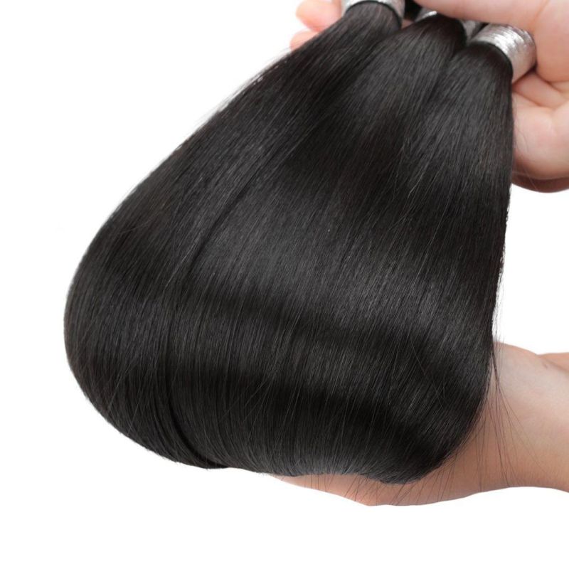 Hair Bundles Unprocessed Brazilian Cuticle Aligned Hair Straight Natural Color Raw Virgin Human Hair Bundles
