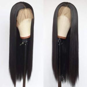 Hot Sale Straight Hair Wig Virgin Cuticle Aligned Brazilian 13*6 Lace Front Lace Human Hair Wigs