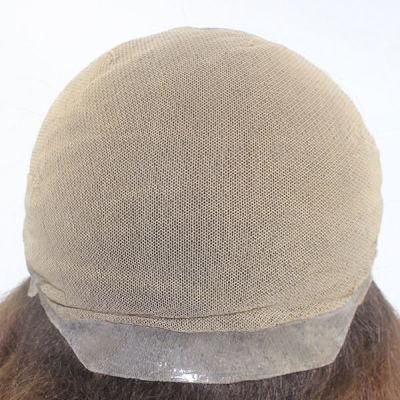 Indian Human Hair Custom Women Hair Systems Kindly Curl