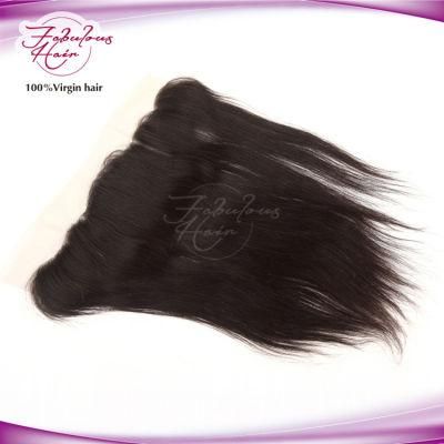 Human Hair Lace Frontal 13*4 Straight Natural Hair Swiss Frontals