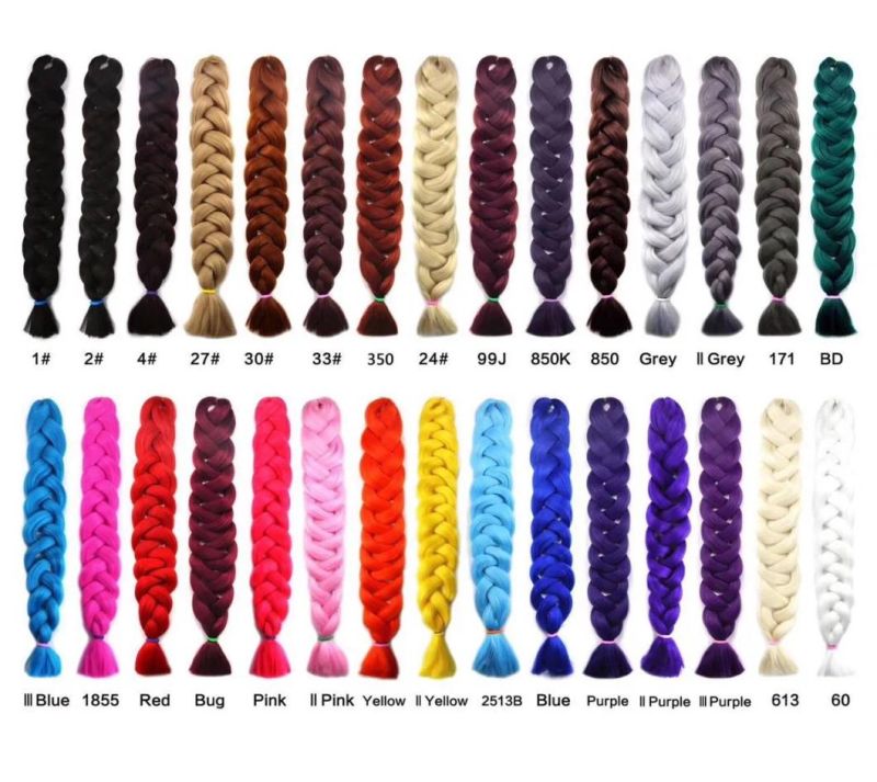 Hair Braid Jumbo Braid Synthetic Hair, Braid Hair Package, Braiding Hair X-Pression