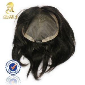 2015 Cheap Brazilian Hair Mono Men&prime;s Toupee