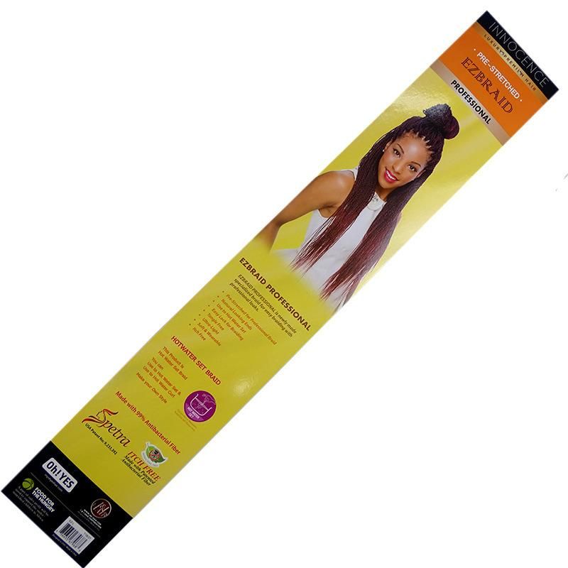 Pre Stretched Braiding Hair, Ombre Yaki Texture Braid Hair Extensions, Top Quality Kanekalon Synthetic Colorful Hair Braids