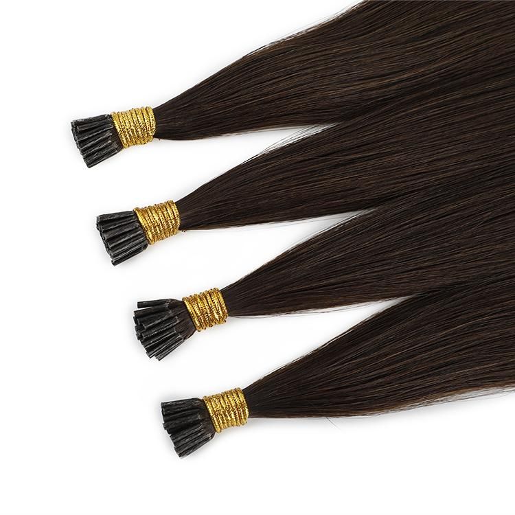 I-Tip Human Hair I Tip Hair Extensions Straight Wholesale Hair Extension.