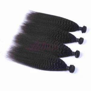 Malaysian Kinky Straight Human Hair Extension