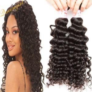 Top Quality Natural Black Peruvian Unprocessed Human Hair Weft Virgin Hair
