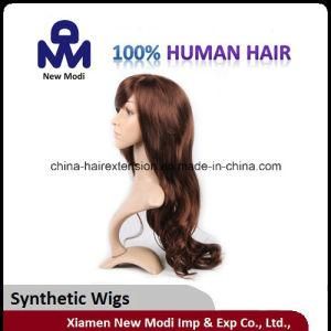 Synthetic Hair Wig Full Lace Wig with Hair Extension