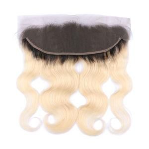 Unprocessed Virgin Human Hair Bundle with Blond Color Body Wave Weft