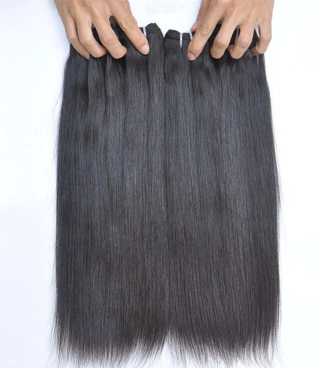 40" 100% Virgin Peruvian Silk Straight Remy Human Hair Extensions