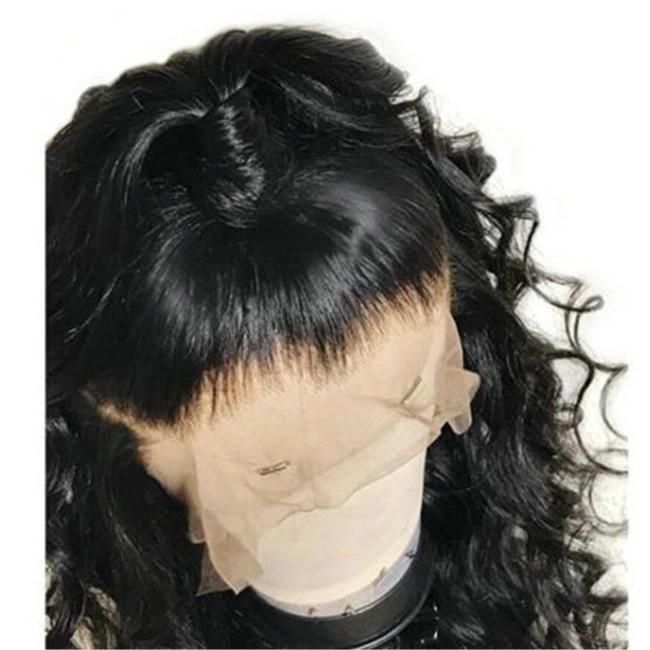 Natural Wave Raw Brazilian Human Hair Lace Wig