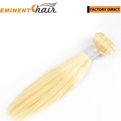 Double Drawn Straight Remy Human Hair Extensions Unprocessed Blond Natural Human Hair