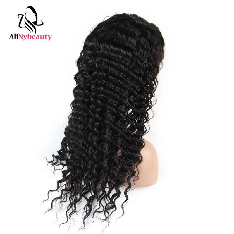 Deep Wave Lace Front Human Hair Wig