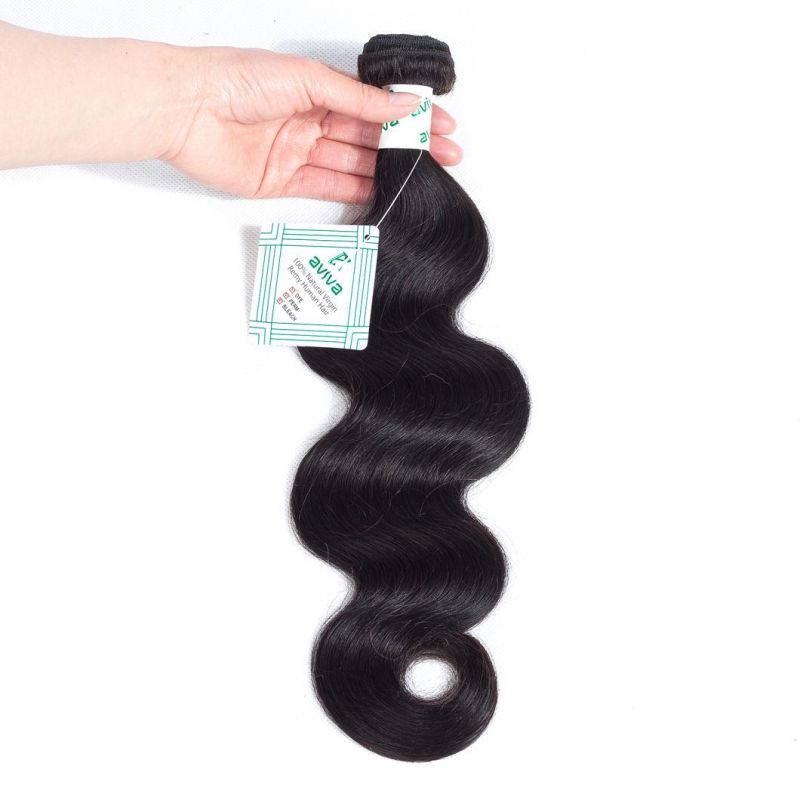 Brazilian Hair Extension Body Wave Virgin Human Hair Weft