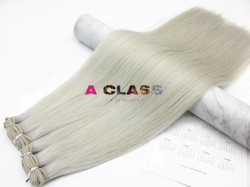 Natural Hair Extension Remy Human Hair Weft