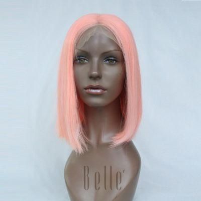 Top Quality 100% Human Virgin Hair Lace Front Wig