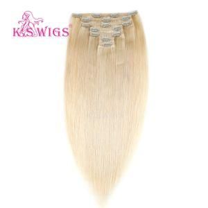 Clip in Hair Extension 100% Brazilian Virgin Human Hair