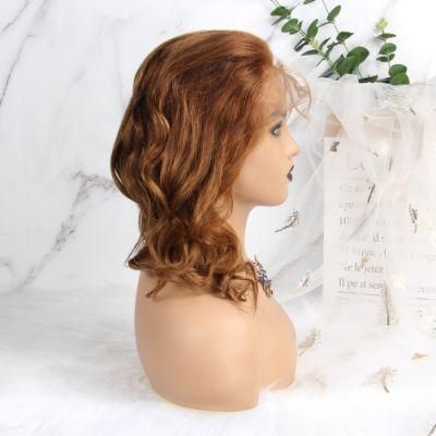 13X4 Lace Frontal Pixie Cut Wig Short Curly Pre Plucked Bleached Knots Front Human Hair Wigs